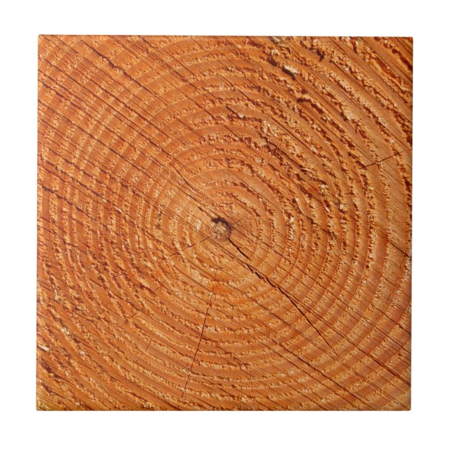 Carreau En Céramique Fermeture des anneaux annuels des arbres (Devant)