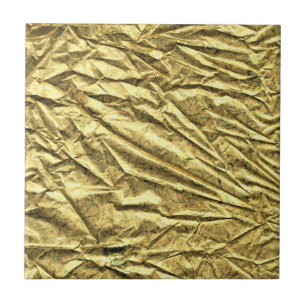 Carreau En Céramique Feuille d'or brillante
