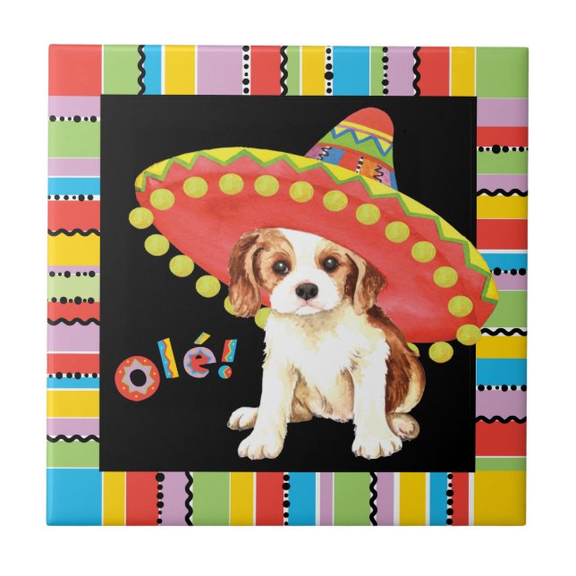 Carreau En Céramique Fiesta Cavalier (Devant)