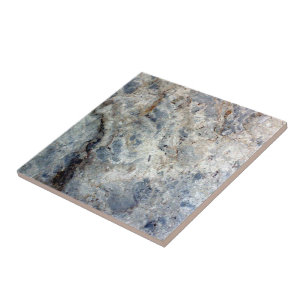 Carreau En Céramique Finition en pierre de marbre blanc bleu glacé