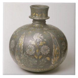 Carreau En Céramique Flacon de Mughal (métal ouvré)