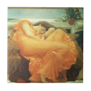 Carreau En Céramique Flaming June de Lord Frederic Leighton