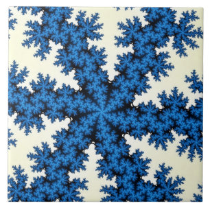 Carreau En Céramique Fléau de neige bleu Chine