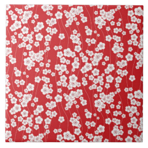Carreau En Céramique Fleurs de cerisier