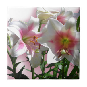 Carreau En Céramique Fleurs Fleurs Fleurs Printemps Jardin Amour Douche