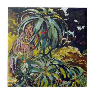 Carreau En Céramique Flore exotique #12 à SunshineDazzle