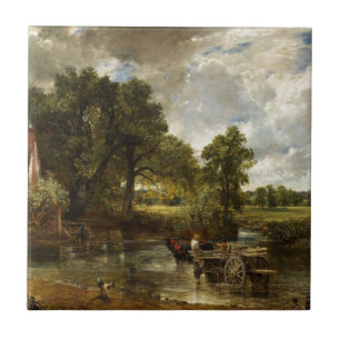 Carreau En Céramique Foin Wain de John Constable