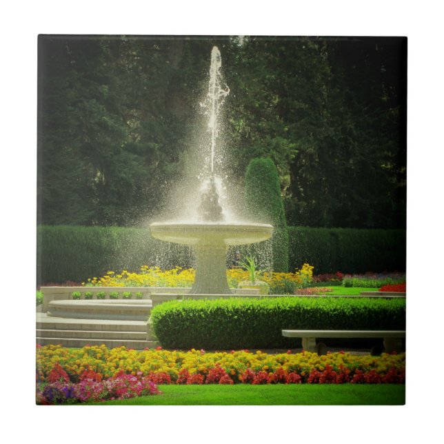 Carreau En Céramique Fontaine d'eau de Manito (Devant)