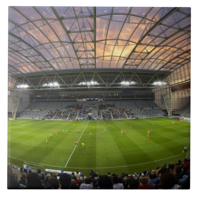 Carreau En Céramique Football, stade Forsyth Barr, Dunedin (Devant)