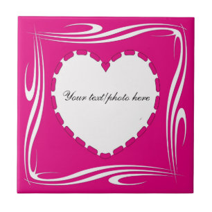 Carreau En Céramique Forme cardiaque