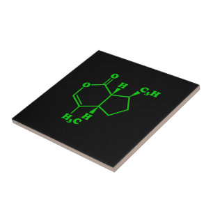 Carreau En Céramique Formule chimique moléculaire de Catnip Nepetalact