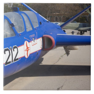 Carreau En Céramique Fouga Magister d'entraînement construit en France