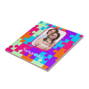 Carreau En Céramique Foutaises colorées personnalisées