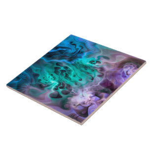 Carreau En Céramique Fractale abstraite I d'Apophysis