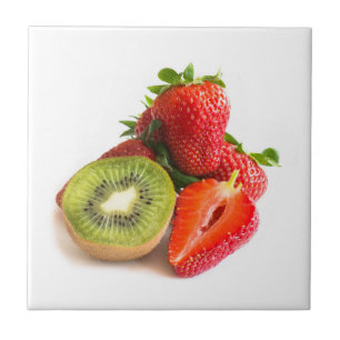 Carreau En Céramique Fraise et kiwi