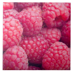 Carreau En Céramique Framboises fraîches