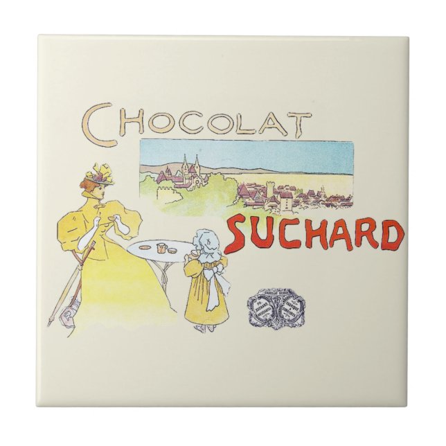 Carreau En Céramique Français Chocolat Victorian Candy Sucre (Devant)