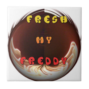 Carreau En Céramique Fresh My Freddy Art Print
