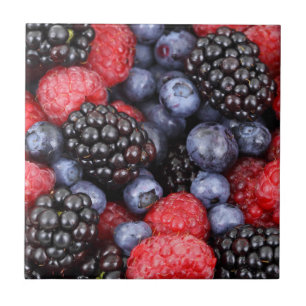 Carreau En Céramique Fruit— Fruits frais—Carrelage/Trivet