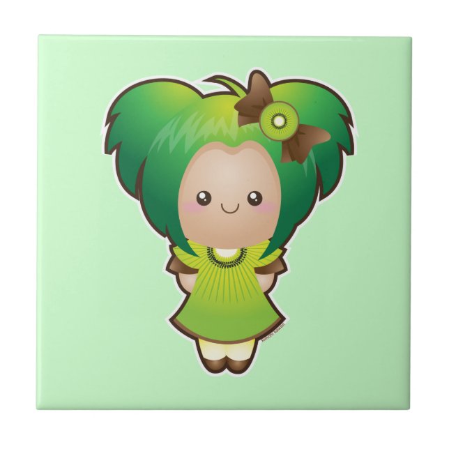 Carreau En Céramique Fruits de l'esprit : La patience (Devant)