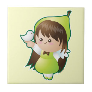 Carreau En Céramique Fruits de l'esprit : Paix