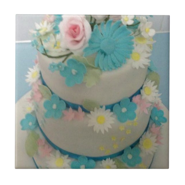 Carreau En Céramique Gâteau d'anniversaire 1 (Devant)