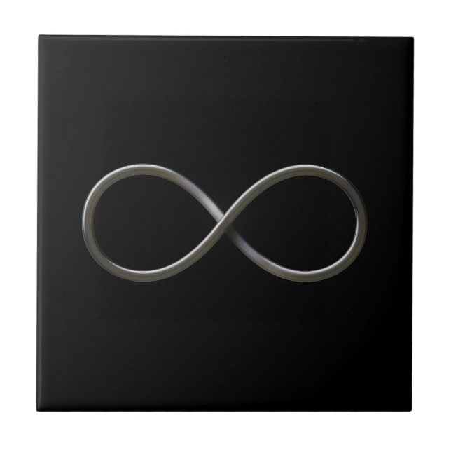 Carreau En Céramique Geek du symbole | d'infini (Devant)