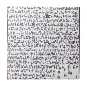 Carreau En Céramique Génome 001 de robot
