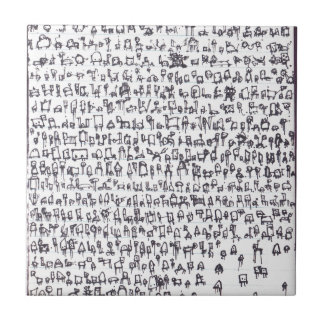 Carreau En Céramique Génome 001 de robot