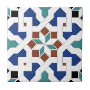 Carreau En Céramique Geometric Pattern - Oriental Design Pt.4
