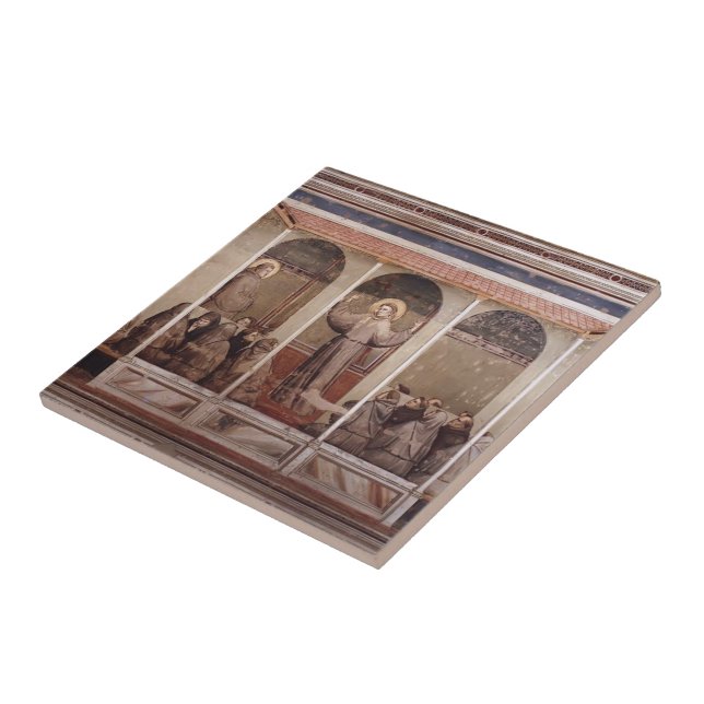 Carreau En Céramique Giotto : St Francis apparaît à St Anthony dans (Côté)
