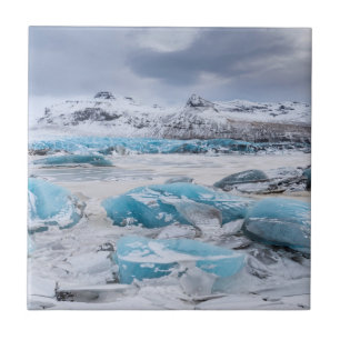 Carreau En Céramique Glacier Ice paysage, Islande