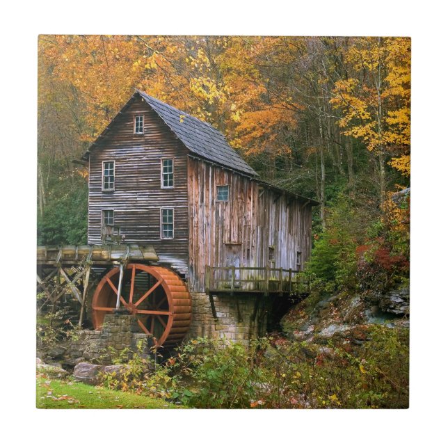 Carreau En Céramique Glade Creek Grist Mill (Devant)