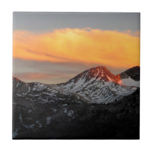 Carreau En Céramique Goddard Divide Alpenglow - John Muir Trail