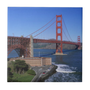 Carreau En Céramique Golden Gate Bridge, San Francisco, Californie 7