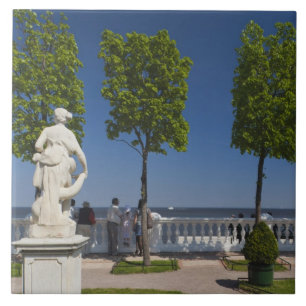 Carreau En Céramique Golfe de Finlande depuis la villa Monplaisir