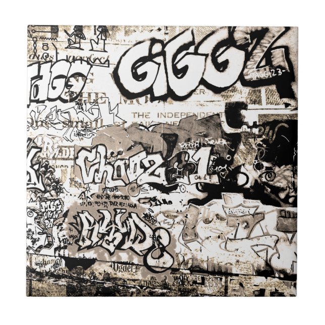 Carreau En Céramique Graffiti (Devant)