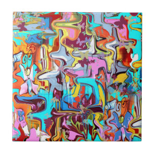 Carreau En Céramique Graffiti