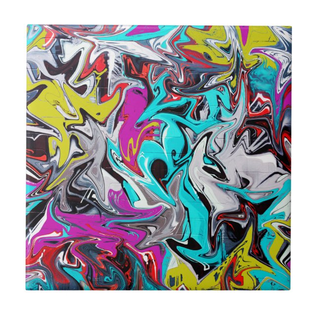 Carreau En Céramique Graffiti (Devant)