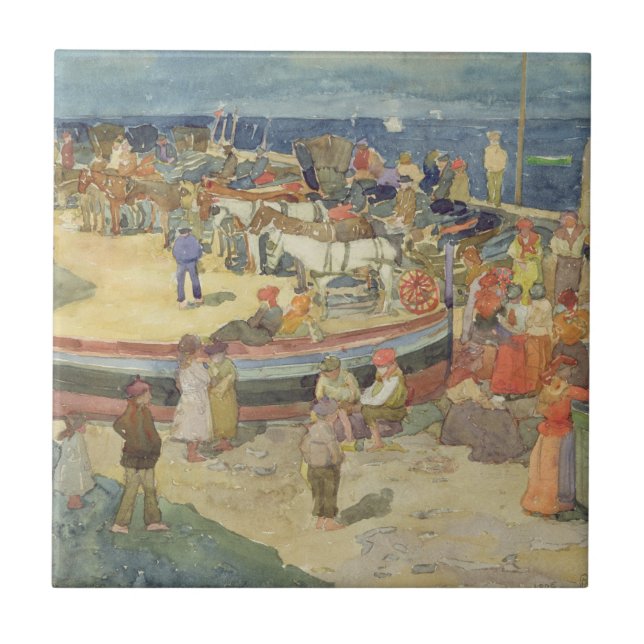 Carreau En Céramique Grande marina, Capri (Devant)