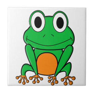 Carreau En Céramique Grenouille