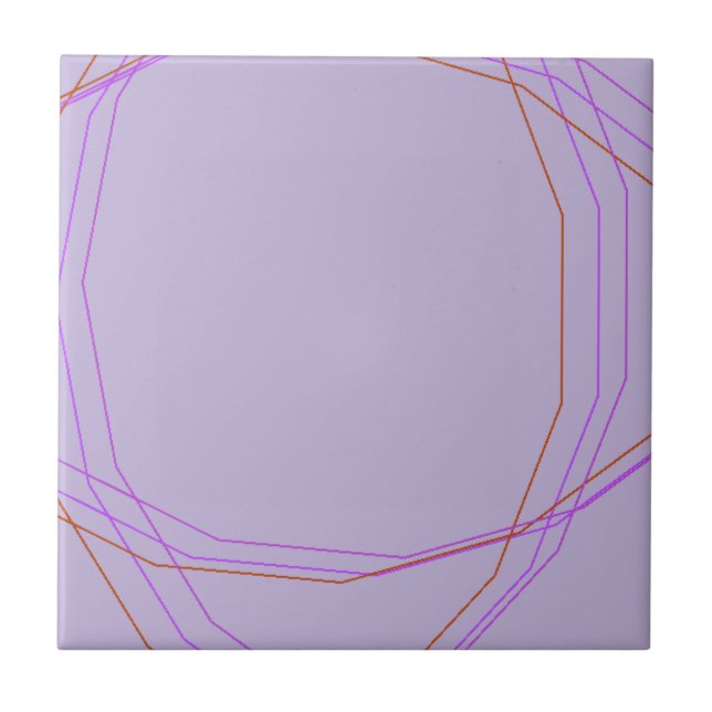 Carreau En Céramique gris 8297 Art abstrait (Devant)