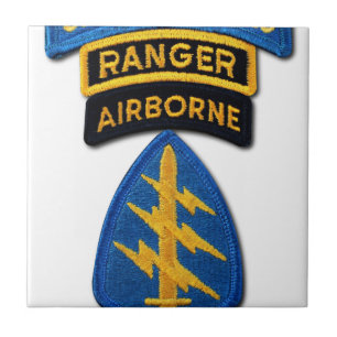 Carreau En Céramique Groupe des forces spéciales Green Berets FC SFG SO