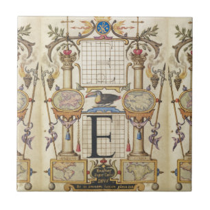 Carreau En Céramique Guide de construction de la lettre E