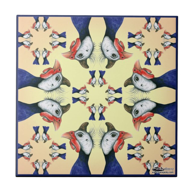 Carreau En Céramique Guineas Partout ! (Devant)