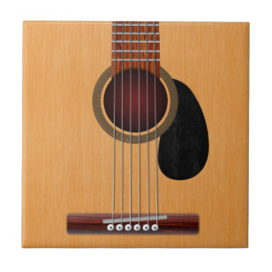 Carreau En Céramique Guitare acoustique
