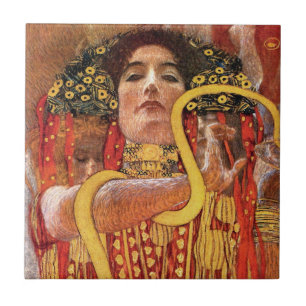 Carreau En Céramique Gustav Klimt - Hygieia Déesse de la Médecine de la
