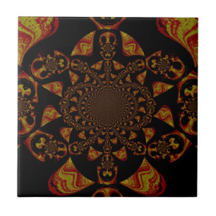 Carreau En Céramique Hakuna Matata Cadeau Black Jamaica Pop Art.