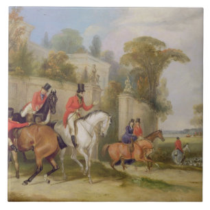 Carreau En Céramique Hall du célibataire, le rassemblement, 1835 (huil