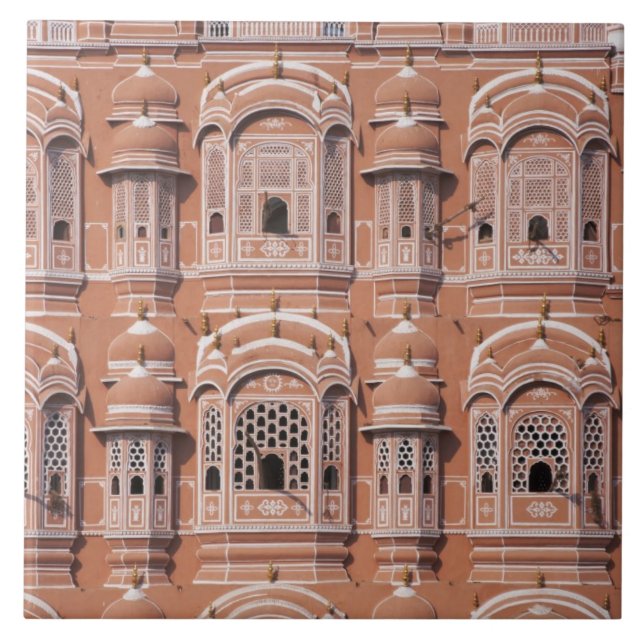 Carreau En Céramique Hawa Mahal (Palais des Vents), Jaipur (Devant)